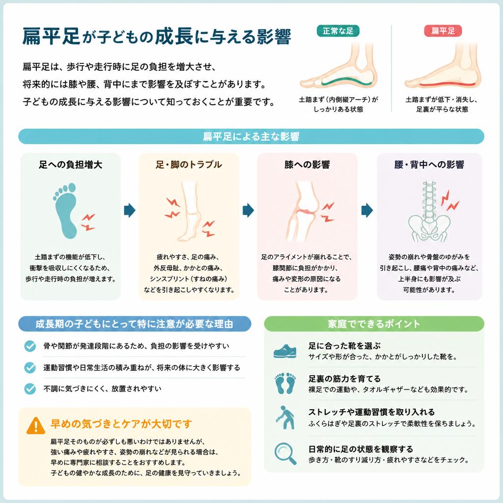 なぜ扁平足が問題なのか