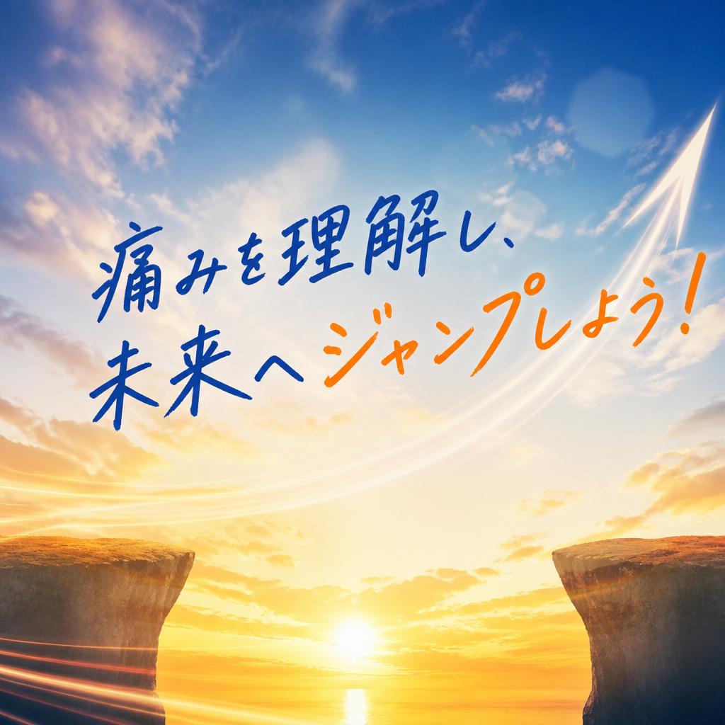 痛みを理解し、未来へジャンプしよう！