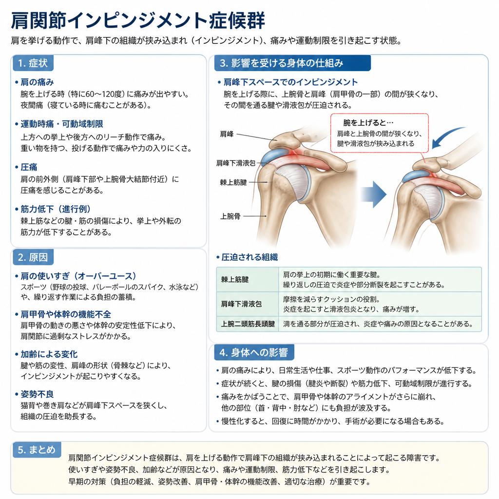 肩関節インピンジメント症候群とは?